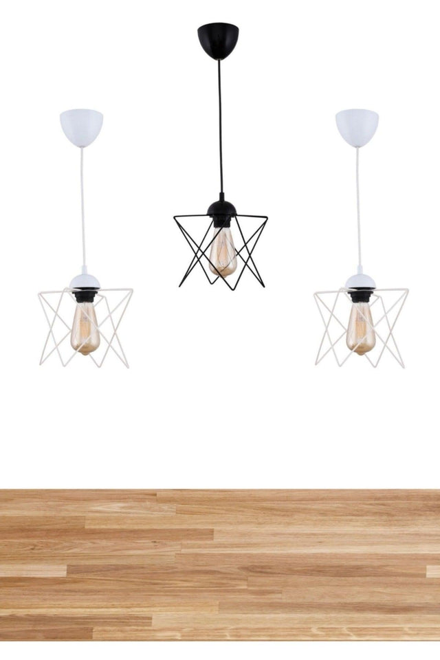 3 Pieces Special Combination Zigzag Chandelier - Swordslife