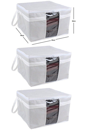 3 Pieces Windowed Sweater Bag - 45*40*30 Cm - Swordslife