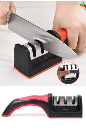 3-Stage Knife Sharpener 3 Angle Knife Sharpener - Swordslife