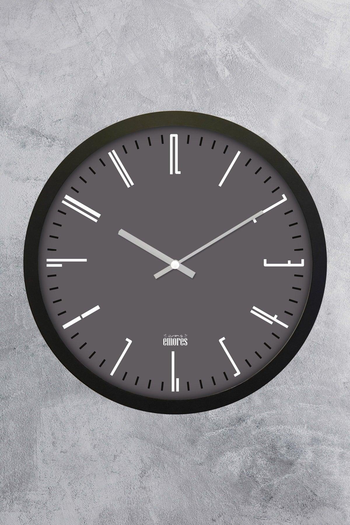 30 Cm Real Glass Silent Mechanism Wall Clock - Swordslife