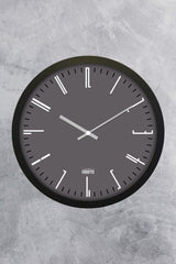 30 Cm Real Glass Silent Mechanism Wall Clock - Swordslife