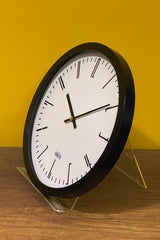 30 Cm Real Glass Silent Mechanism Wall Clock - Swordslife