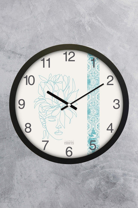 30 Cm Real Glass Silent Mechanism Wall Clock - Swordslife