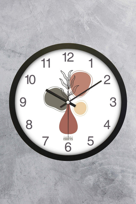 30 Cm Real Glass Silent Mechanism Wall Clock - Swordslife