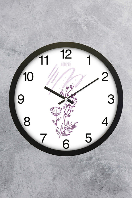 30 Cm Real Glass Silent Mechanism Atatürk Wall Clock - Swordslife