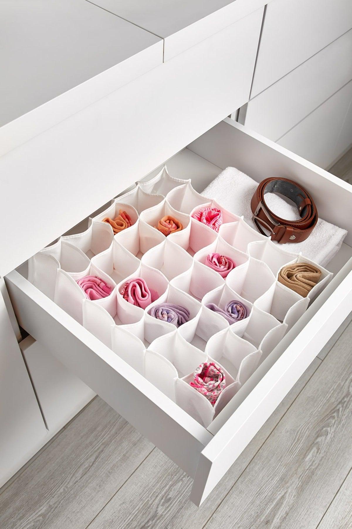 30 Eyed Honeycomb Drawer Organizer - Swordslife