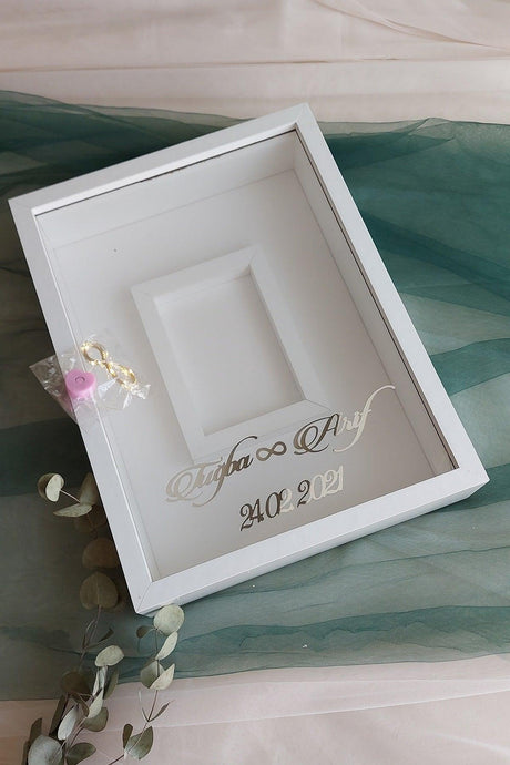 30x40 Cm Led Photo Section Design Rose Box Memory Frame! Mirror Frame! - Swordslife