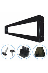 32x96cm Profile Frame Single Sided Set