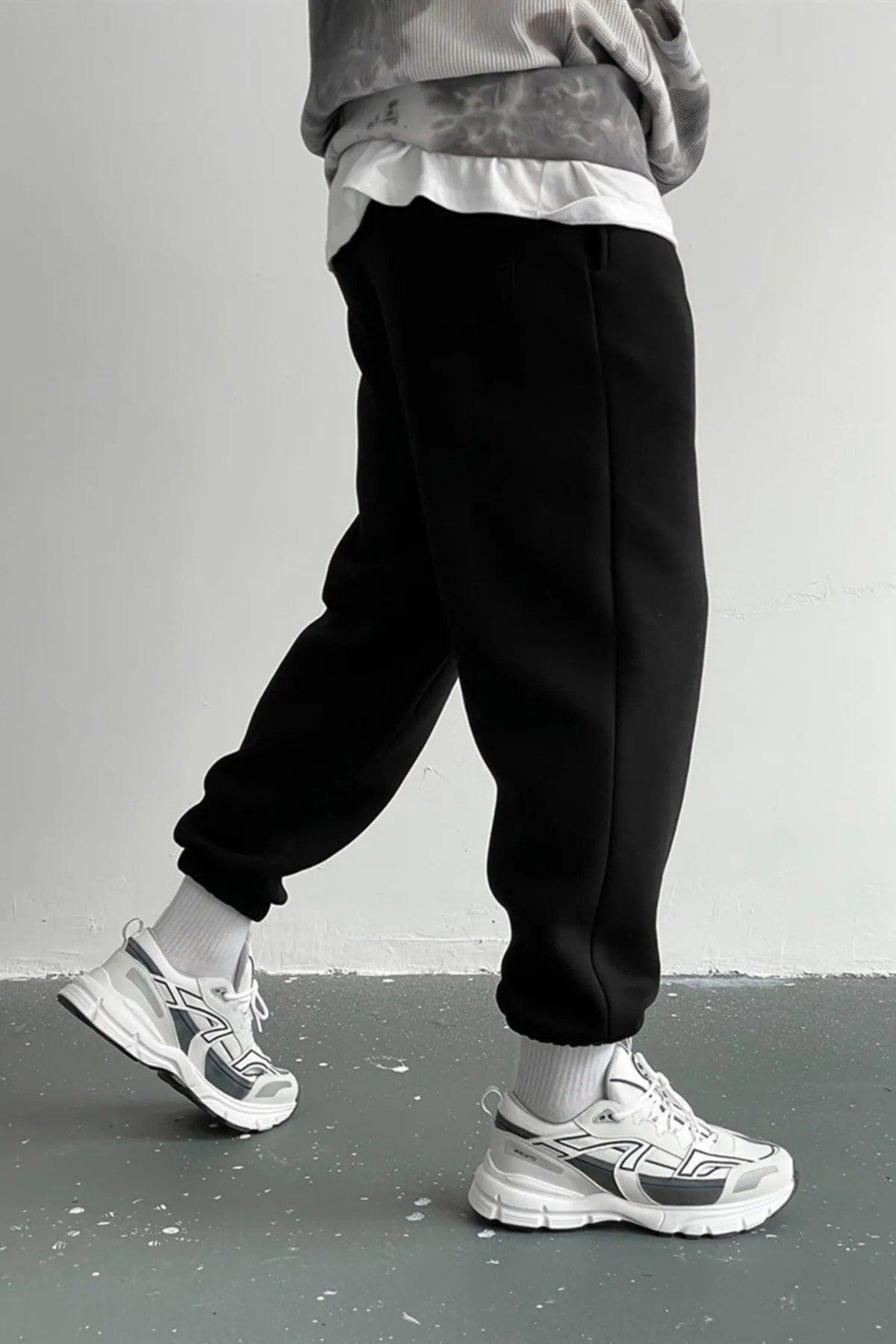 Unisex 2ip Knitted Fabric Print Ciwi Sweatpants - Swordslife