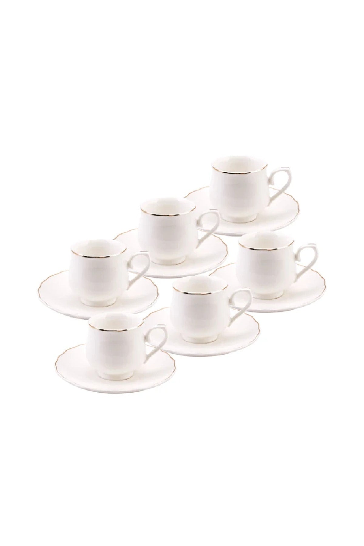 Beykoz Set Of 6 Coffee Cups 90 Ml