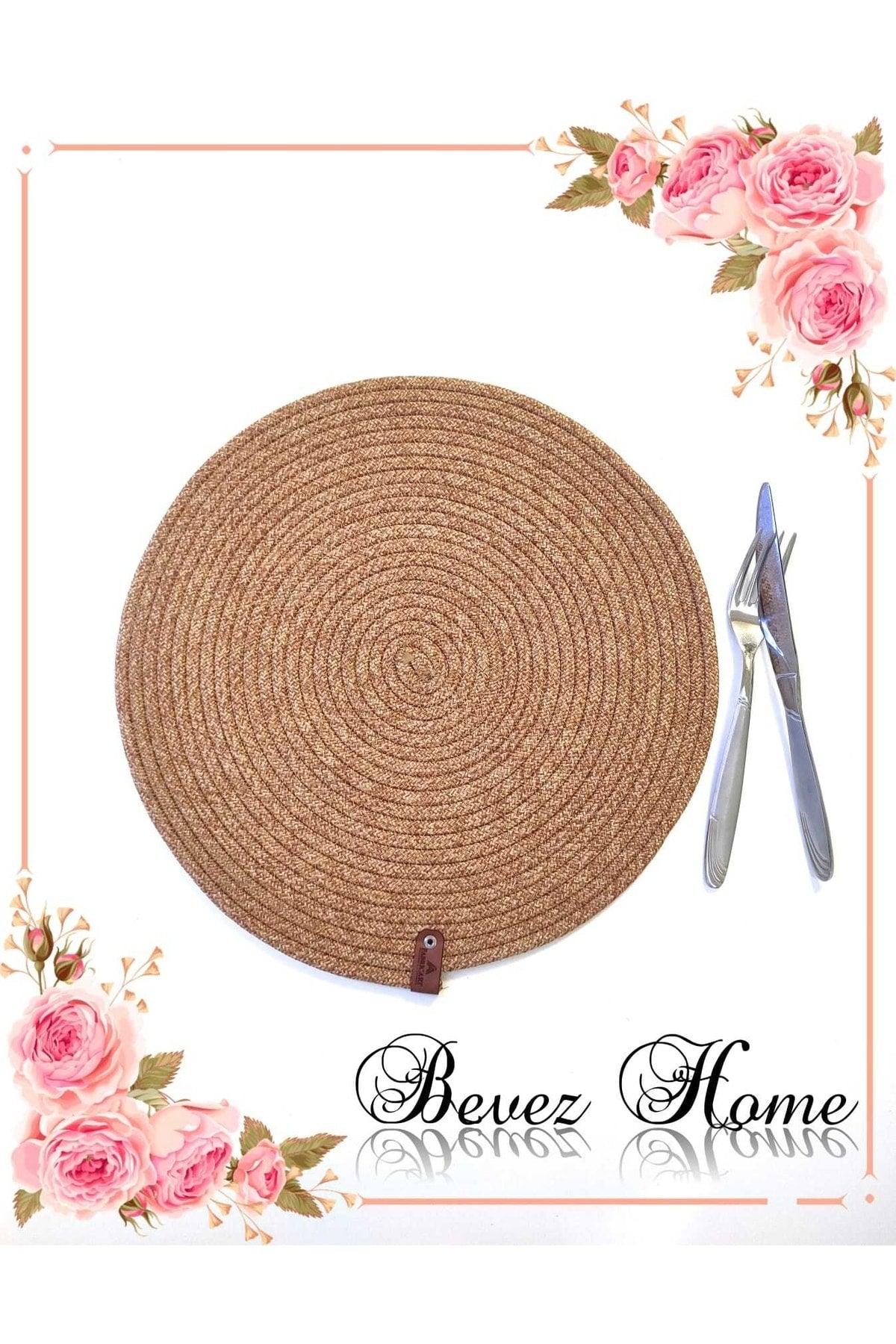 Decorative Snail Jute Woven Cover Table Placemat - Swordslife