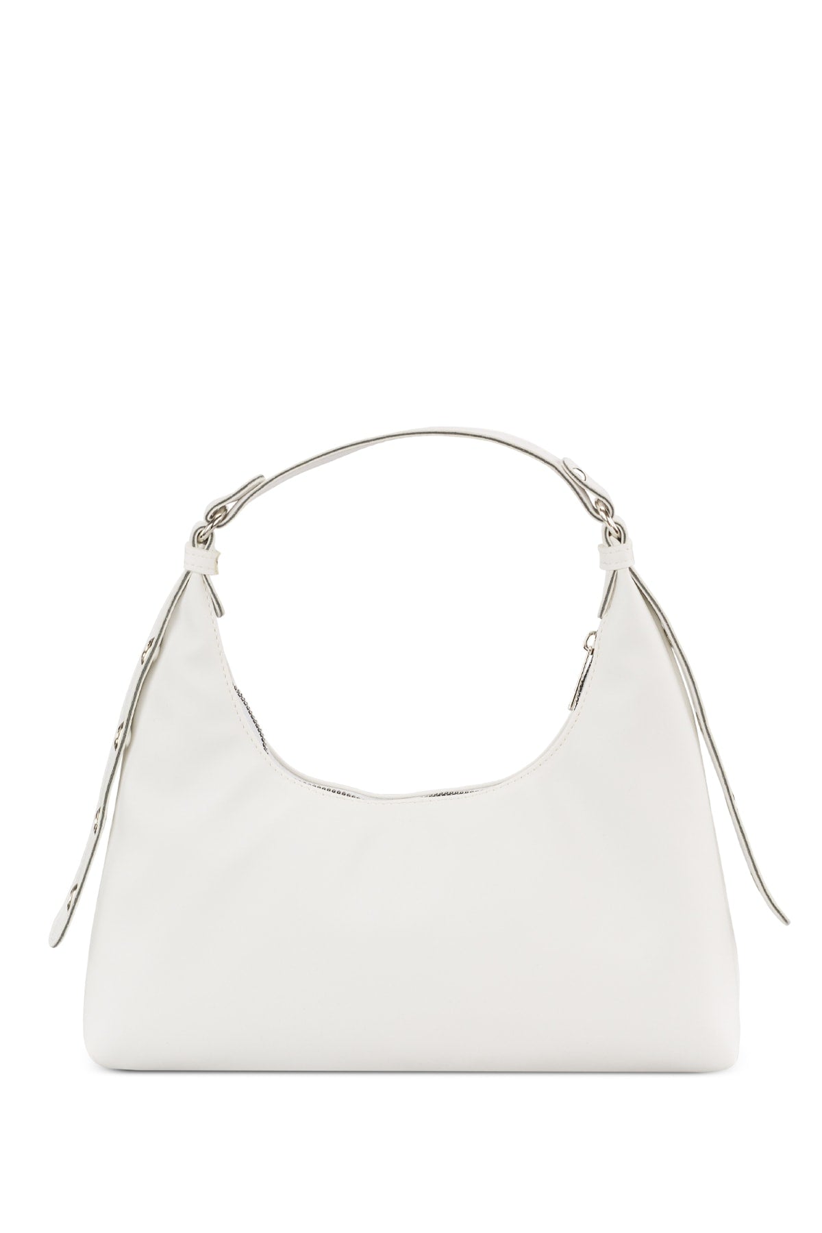 Women'S White Baguette Bag 205
