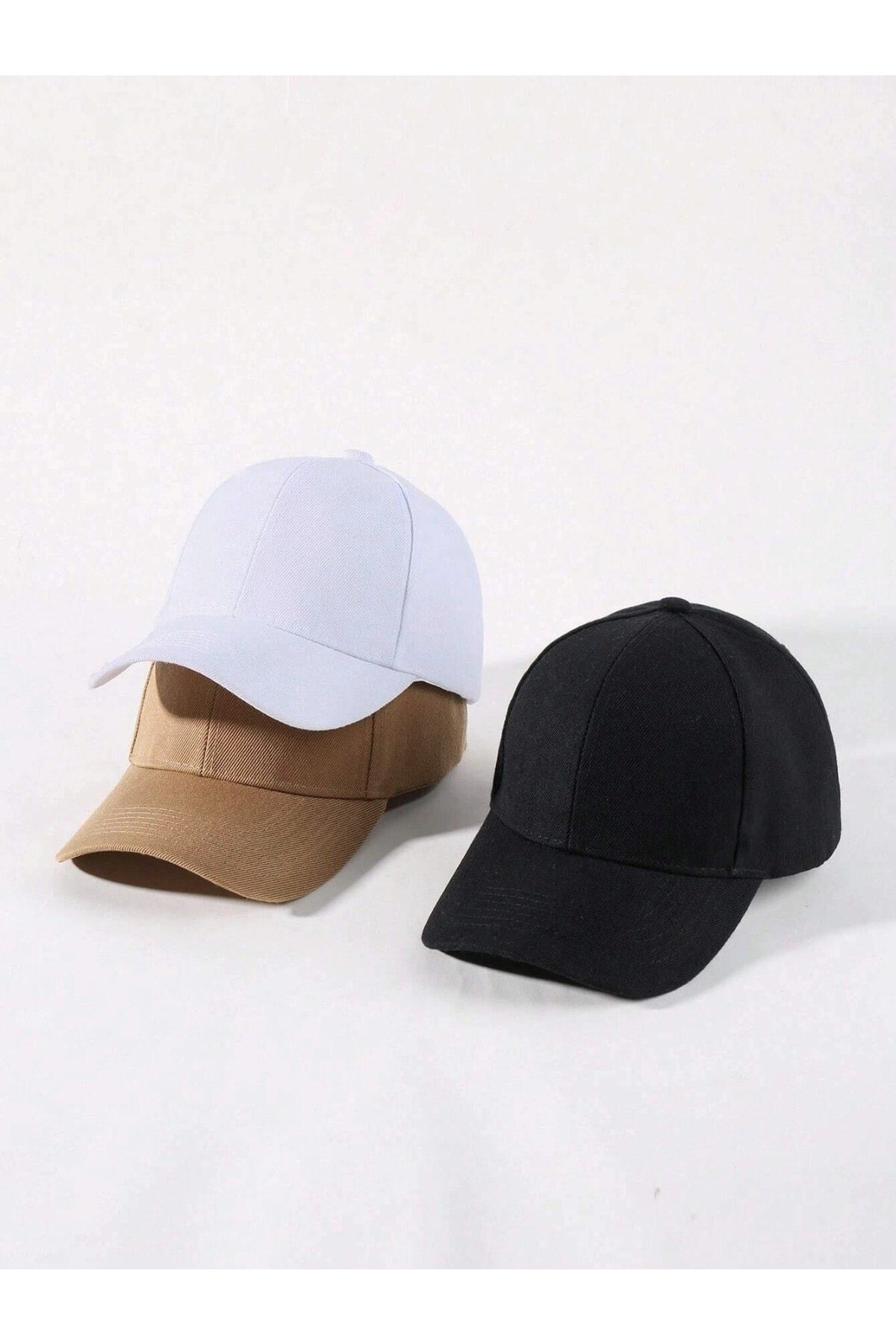 Sports Hat Unisex 3 Pieces Adjustable Velcro Back