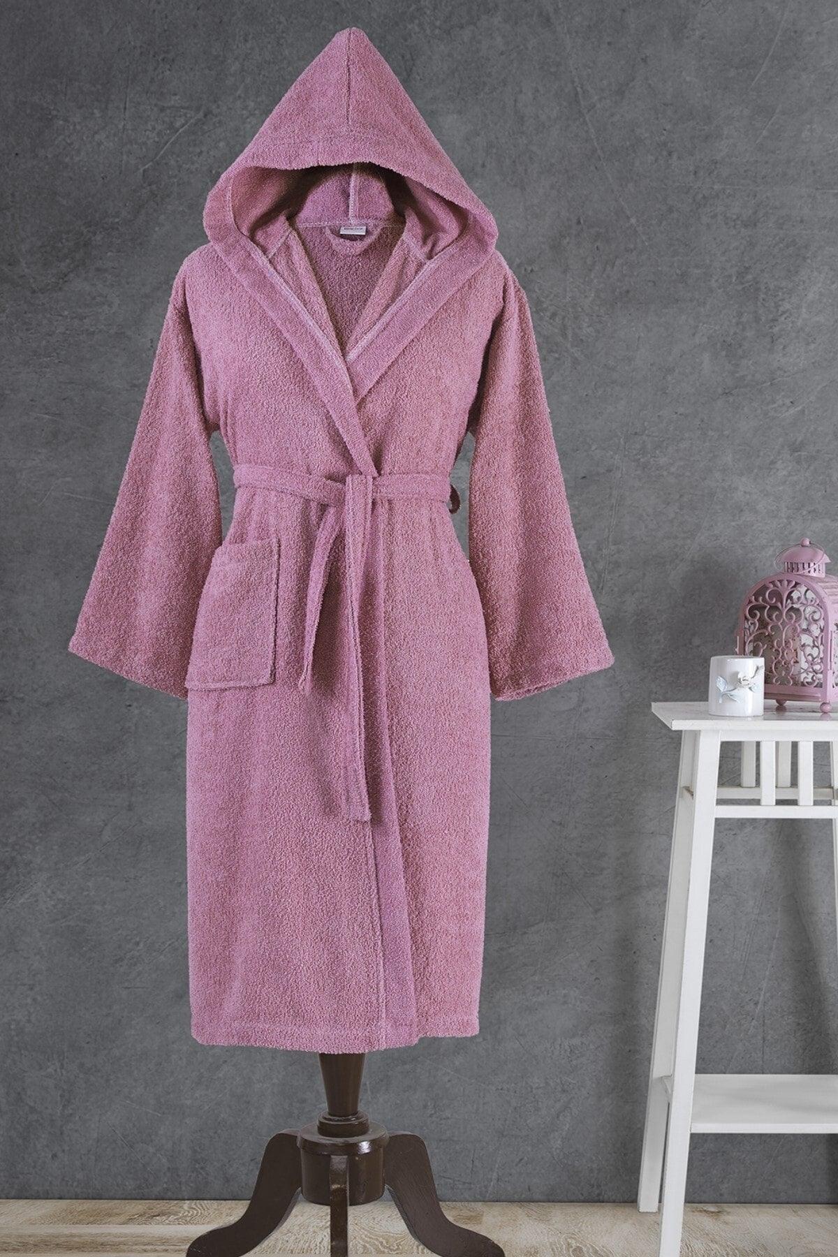 Hooded Bathrobe Plum - Swordslife