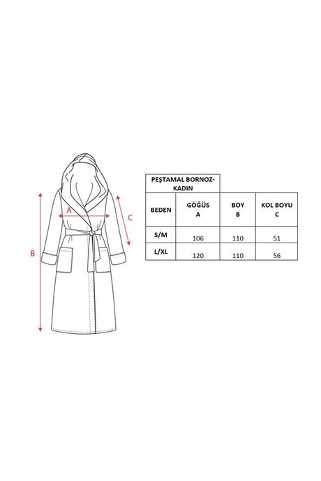 Square Mosaic Patterned Women's Peshtemal Beach Robe - Swordslife