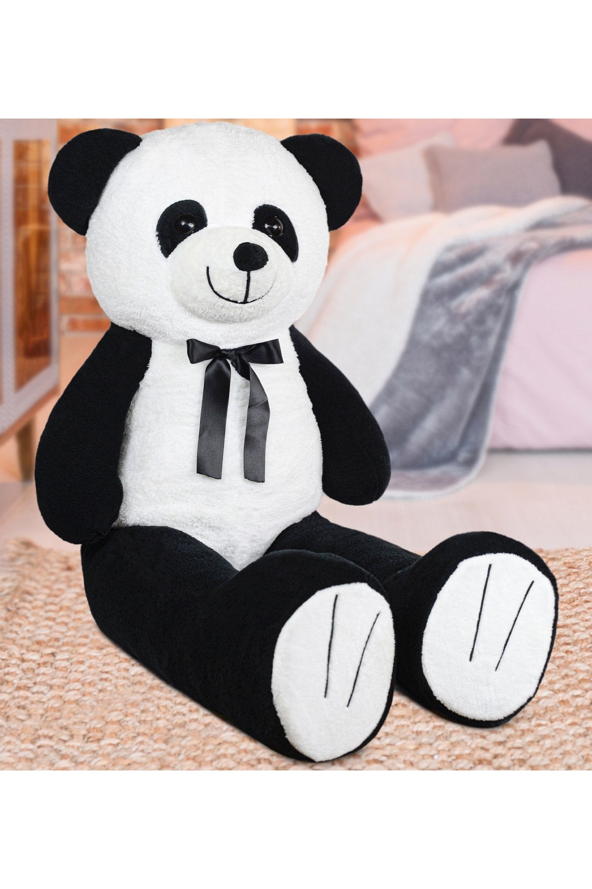 140 Cm Bow Tie Panda (100% Domestic)