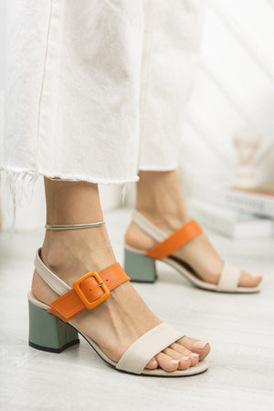 Women'S Casual Heeled Sandals