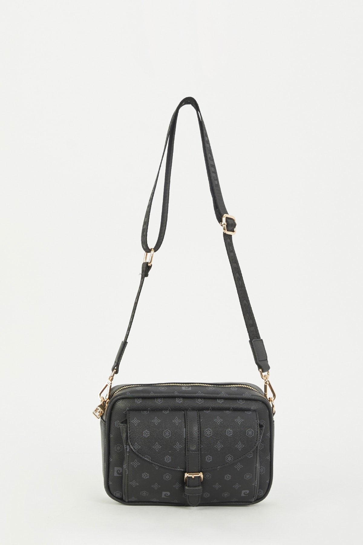 Black Monogram Women's Shoulder Bag 05PO23Y1726