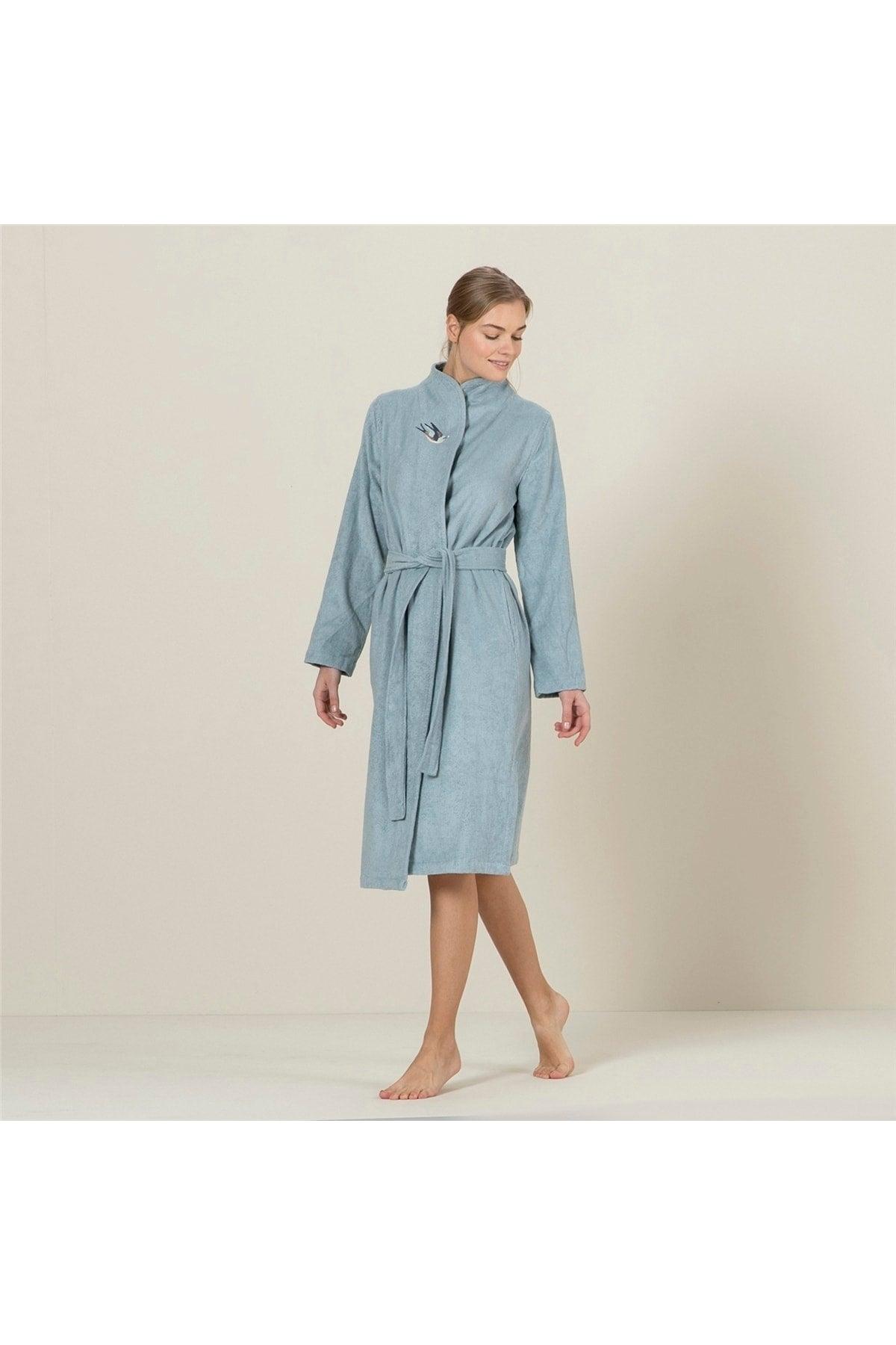 Inverno Women's Bathrobe Aqua - Swordslife