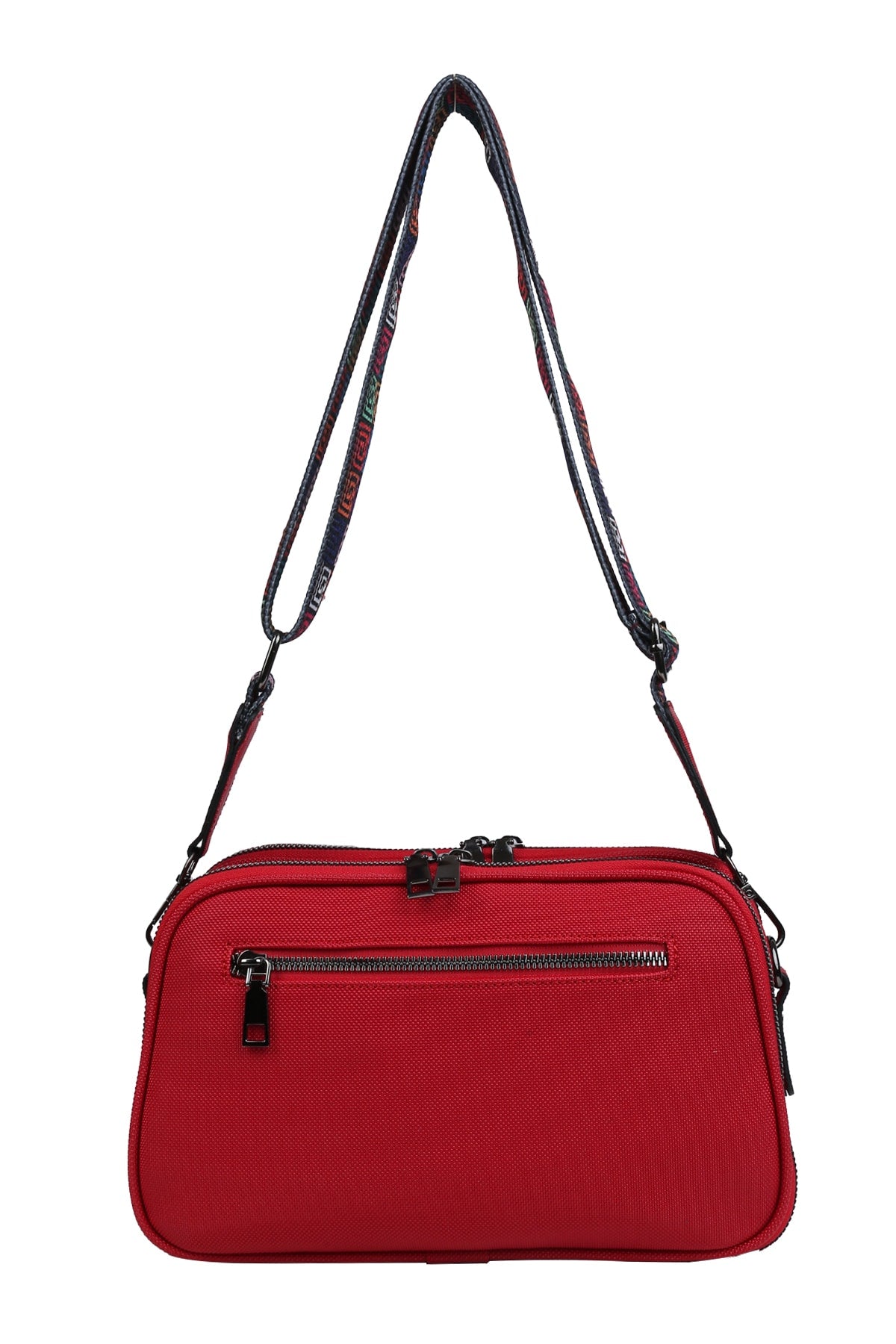 Women's Red Crossbody Shoulder Bag Madame Vera Mv015 Red