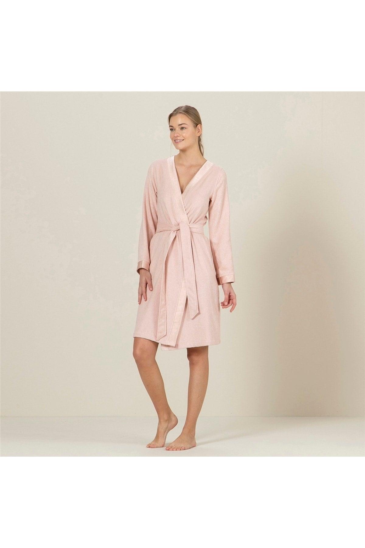 Floss Women's Bathrobe Light Salmon - Swordslife