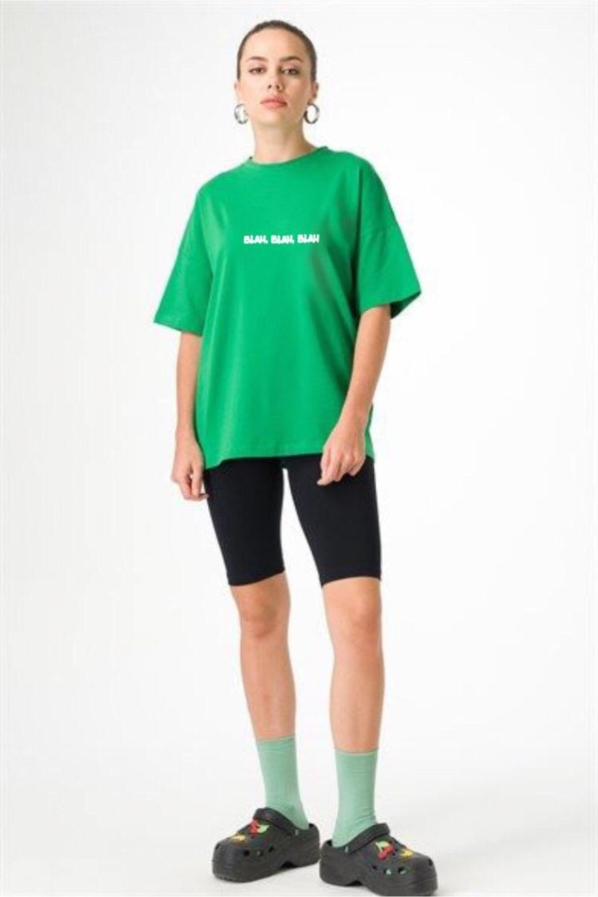 Tree Green Superr Oversize Tshirt