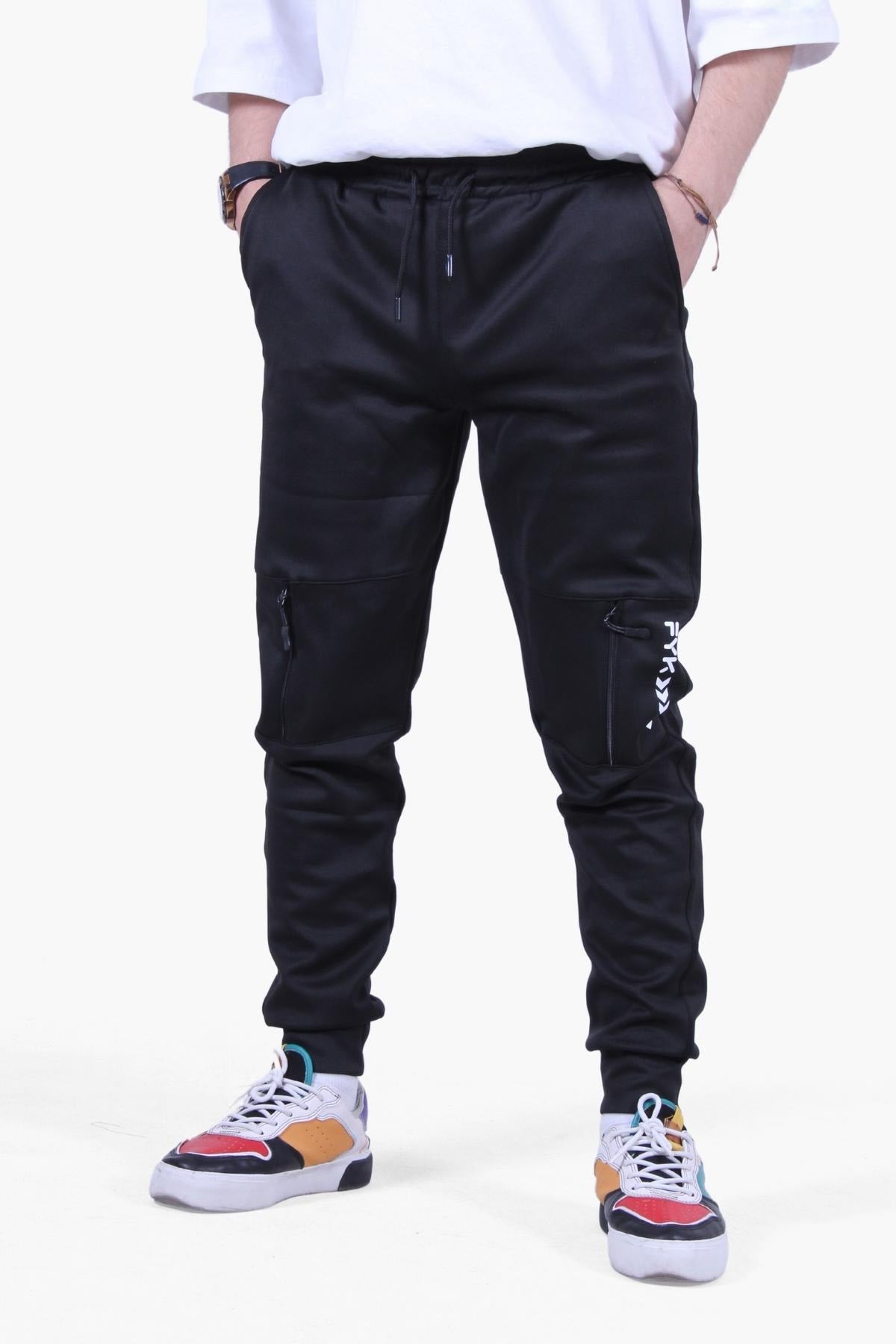 SML-XL-XXL SLIM FIT FYK PRINTED SCUBA MEN'S Sweatpants