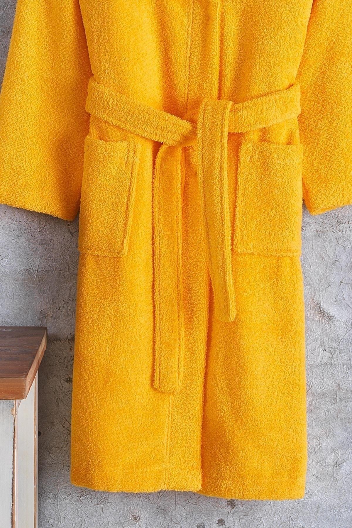 Cotton Hooded Young Bathrobe Unisex Waiter Boy Bathrobe - Swordslife