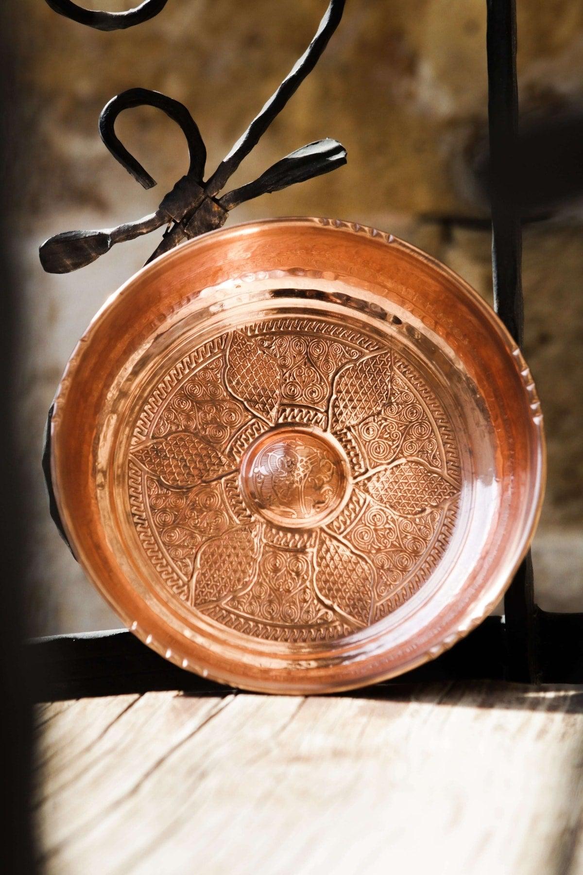 Red Copper Bath Bowl - Swordslife