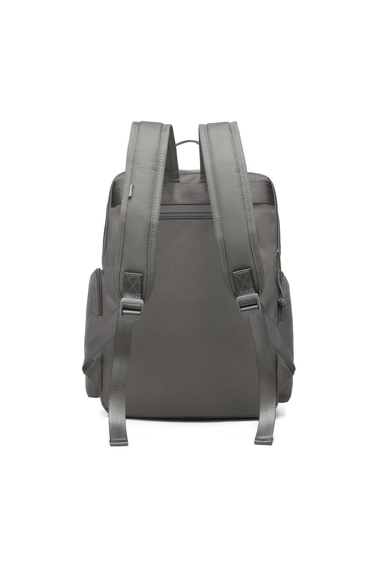 School Size Laptop Eye Backpack 2022-3124 Dark Gray