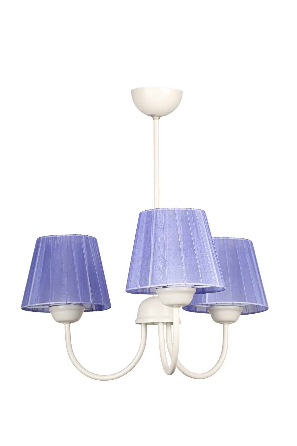 Ova 3Rd Chandelier White Lilac Hat
