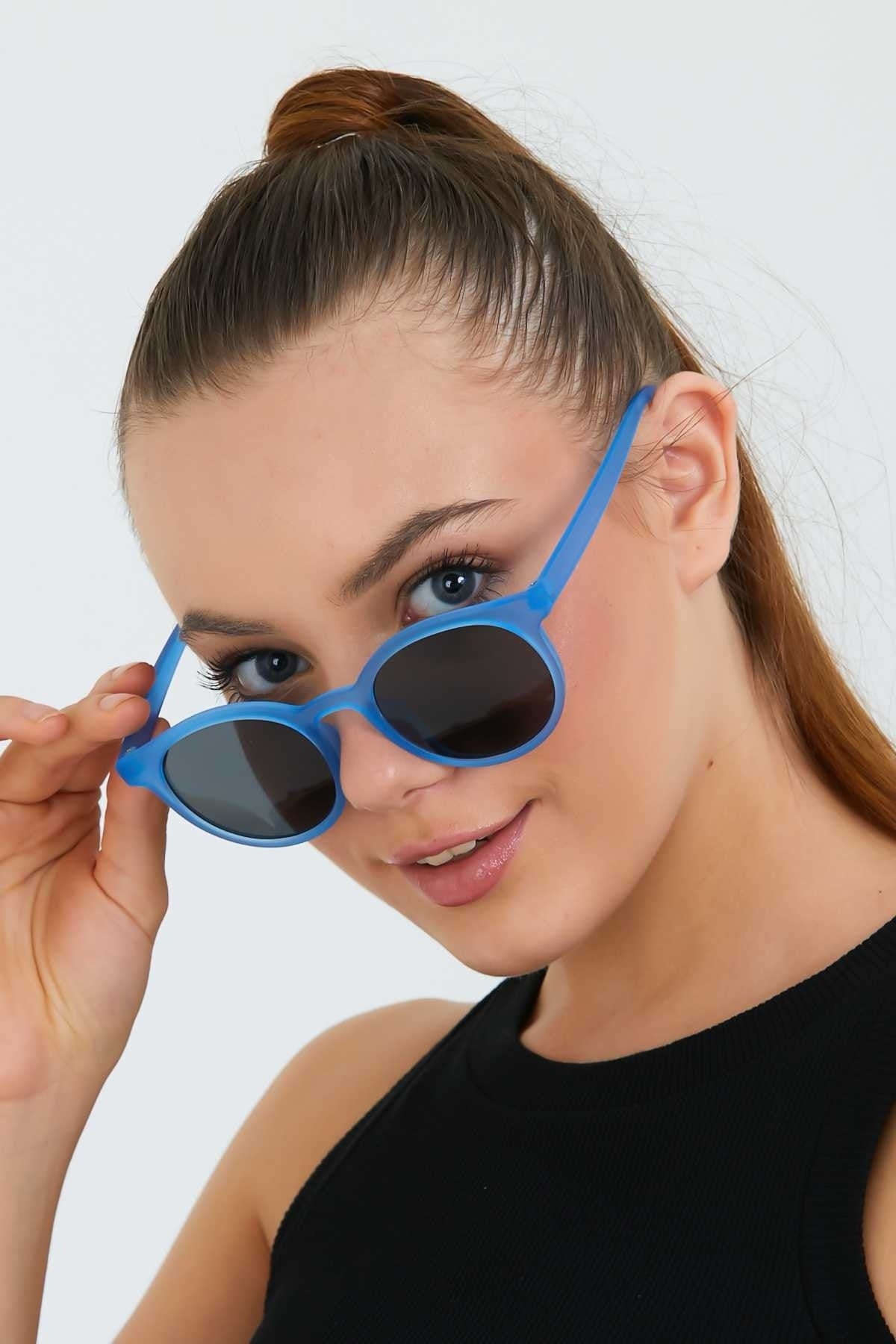 Blue Unisex Sunglasses