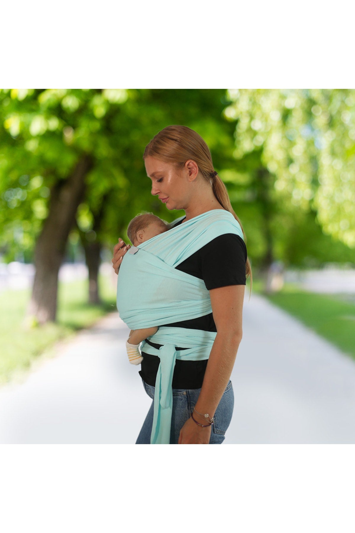 Flexible Wrap Sling Baby Carrying Wrap 100% Cotton Quality Tested Certified Sling