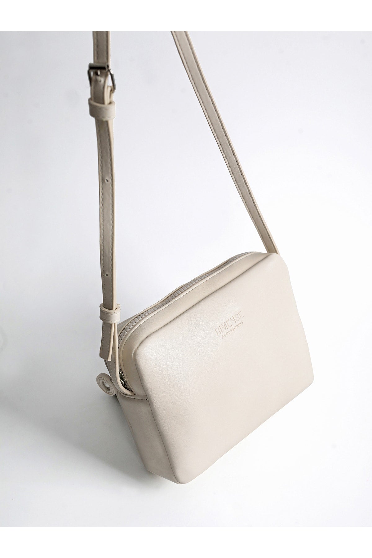 Women's Cream Mini Urban Shoulder Bag