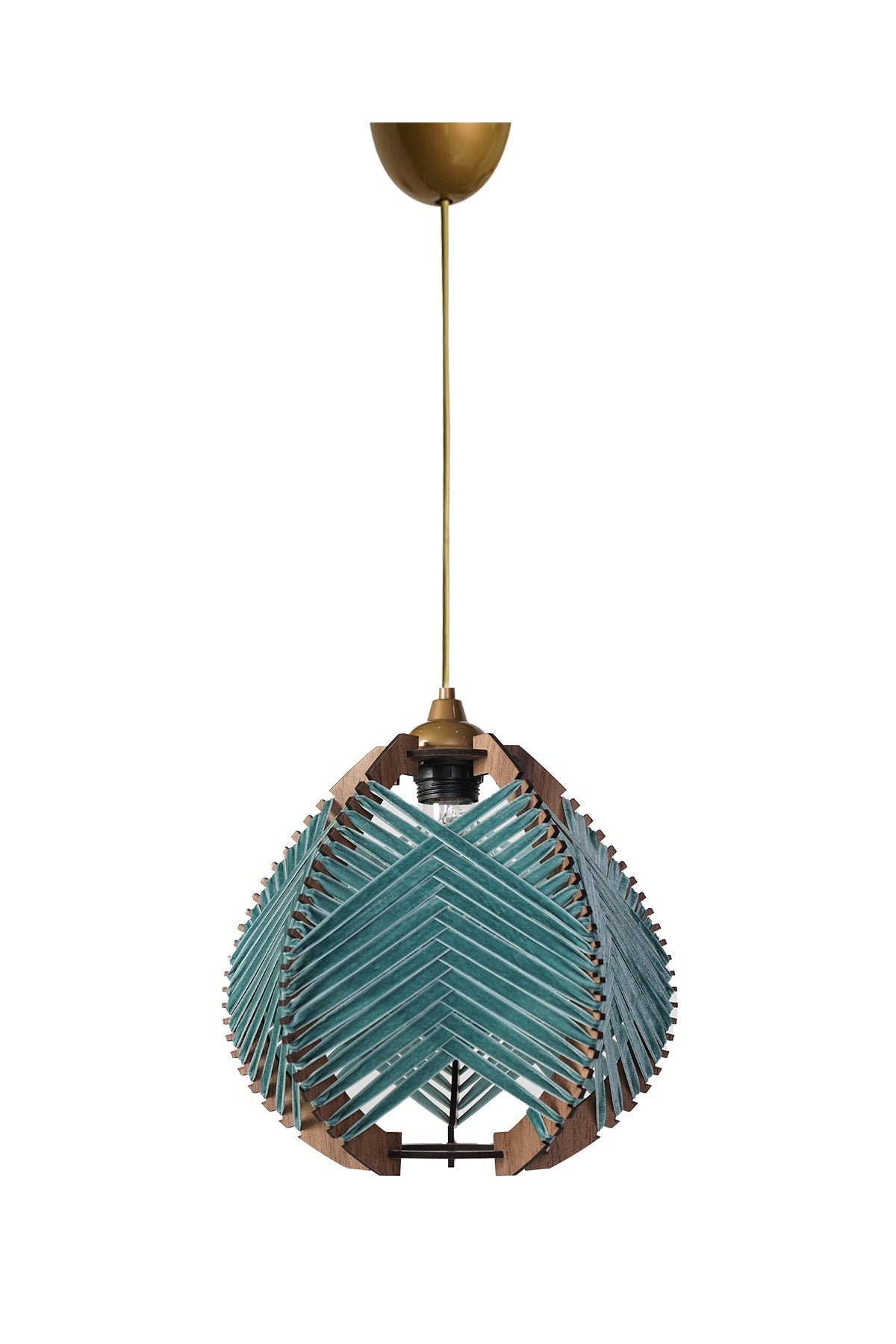 Lierre Pendant Lamp Chandelier Blue