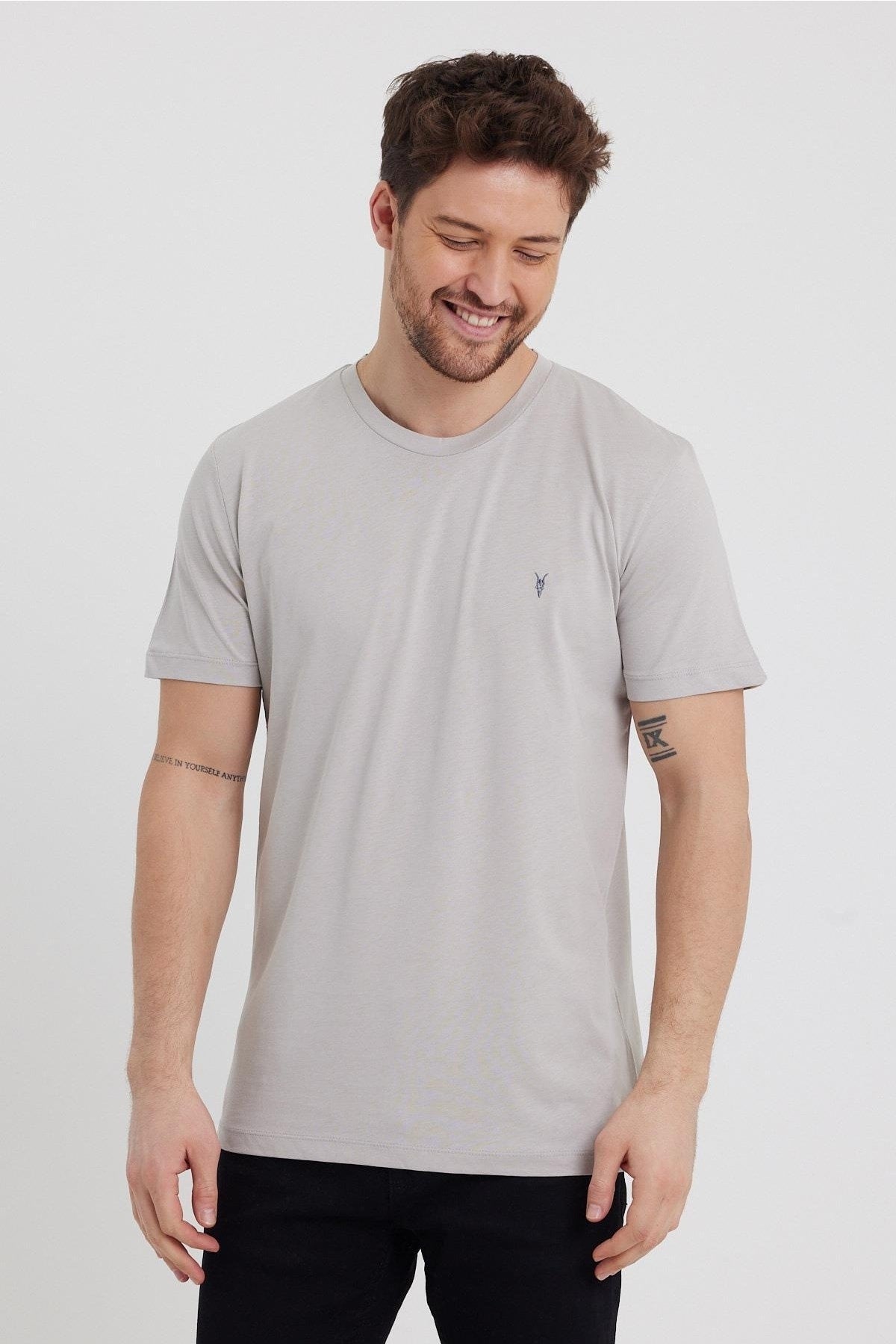 Standard Men's Crew Neck Basic 100% Cotton 5-pack T-shirt