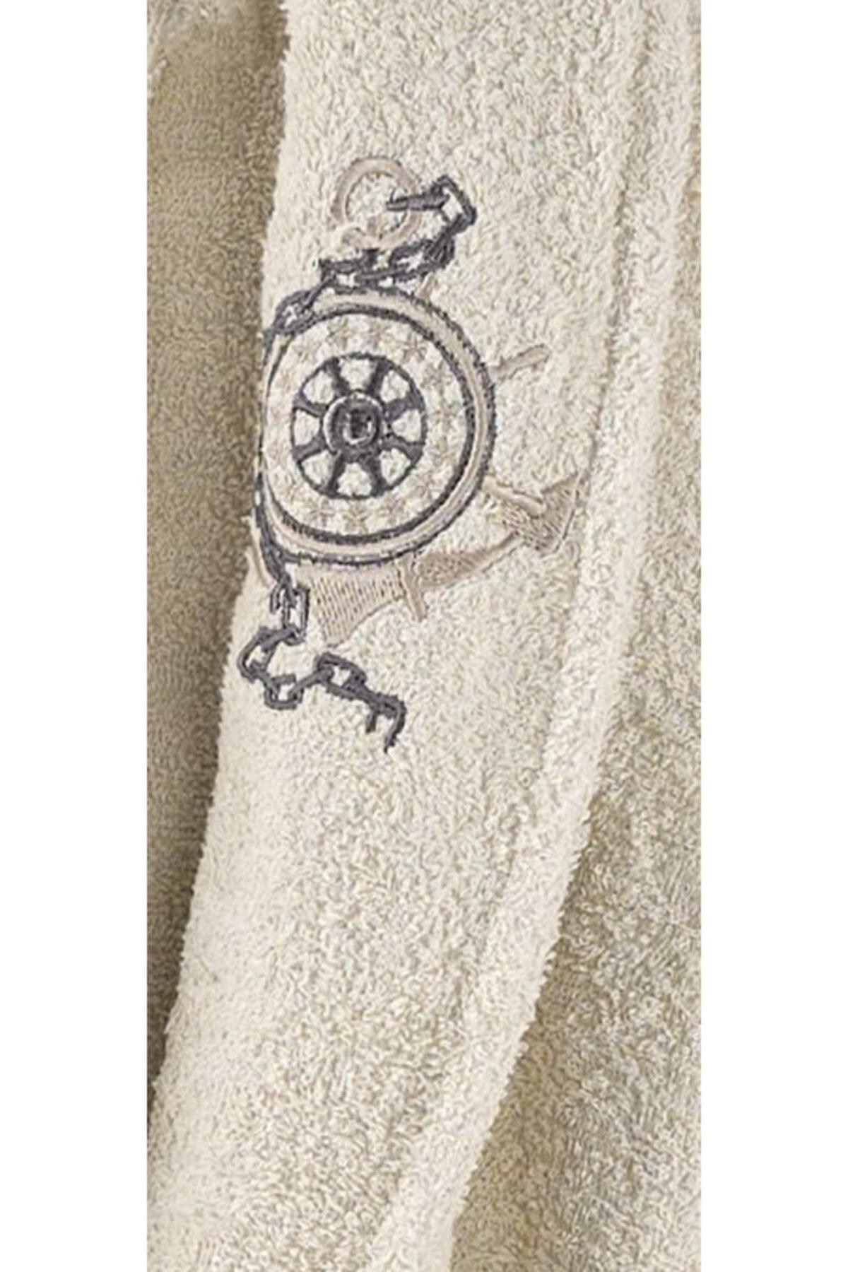 Unisex Beige Towel Bathrobe 2 Pack - Swordslife