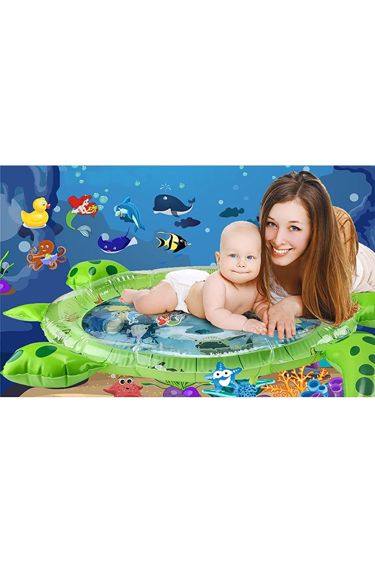 Turtle Baby Water Play Mat (Jumbo)