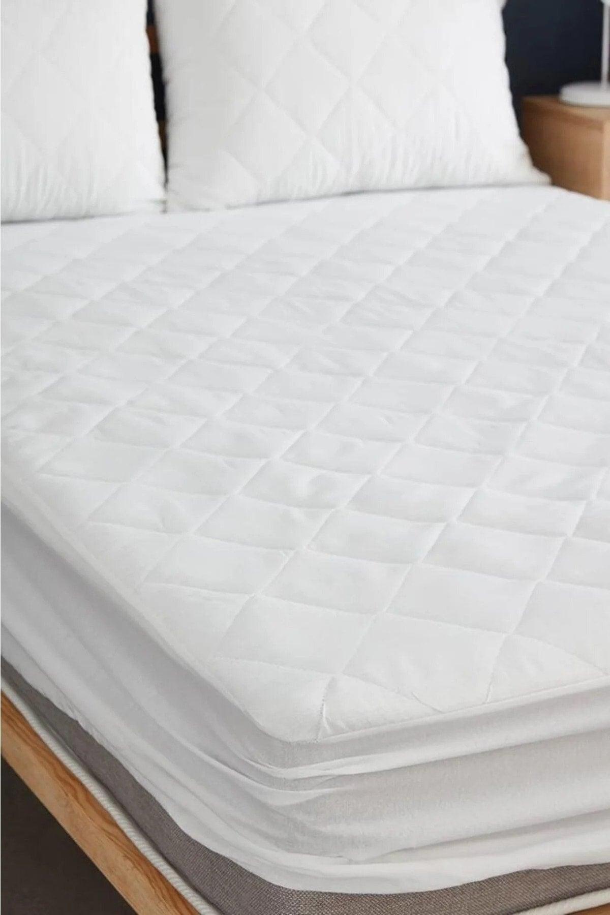 Stain Resistant Quilted Fitted Mattress Protector Mattress 120x200 - Swordslife