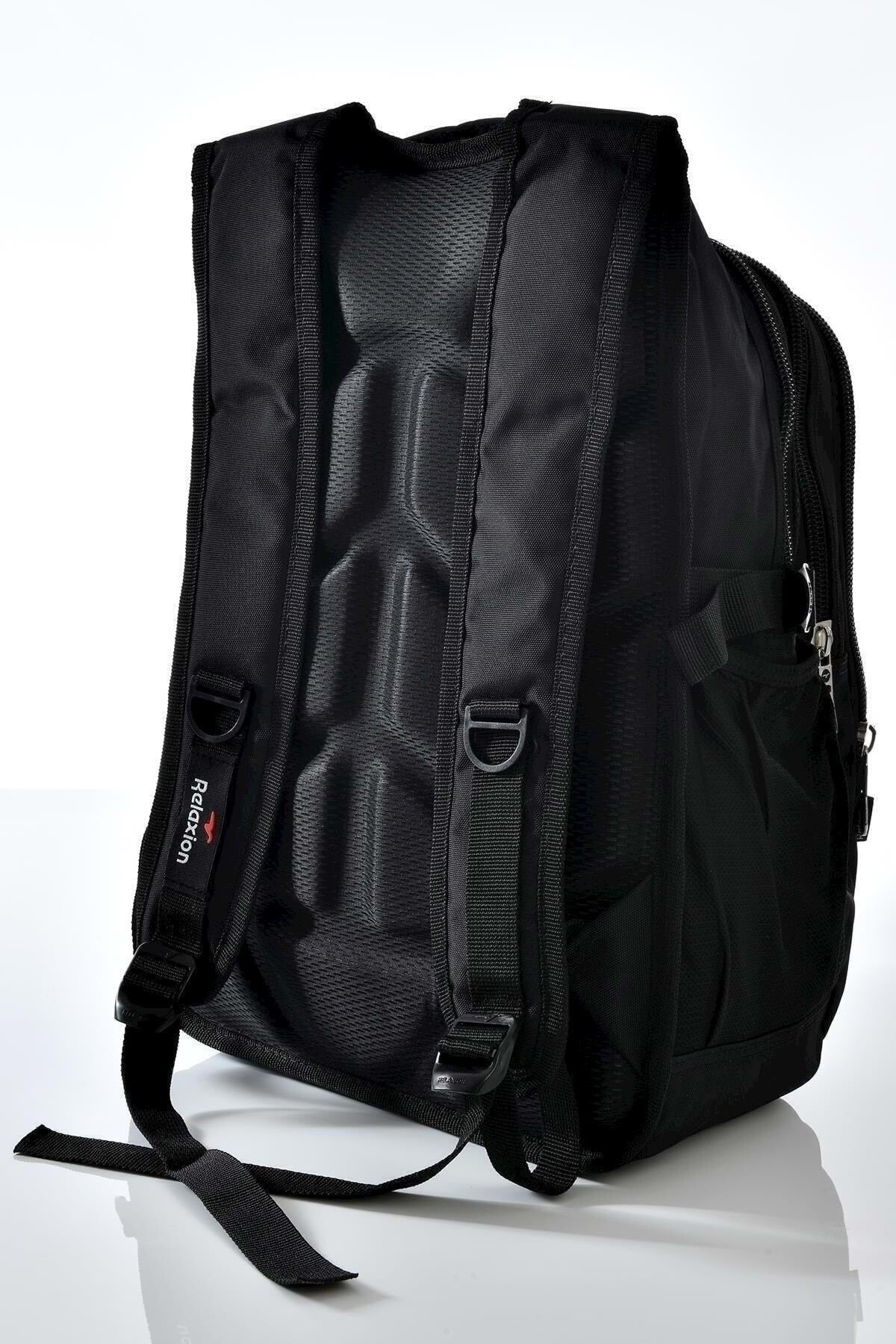 Casual Unisex Backpack - Black 2227