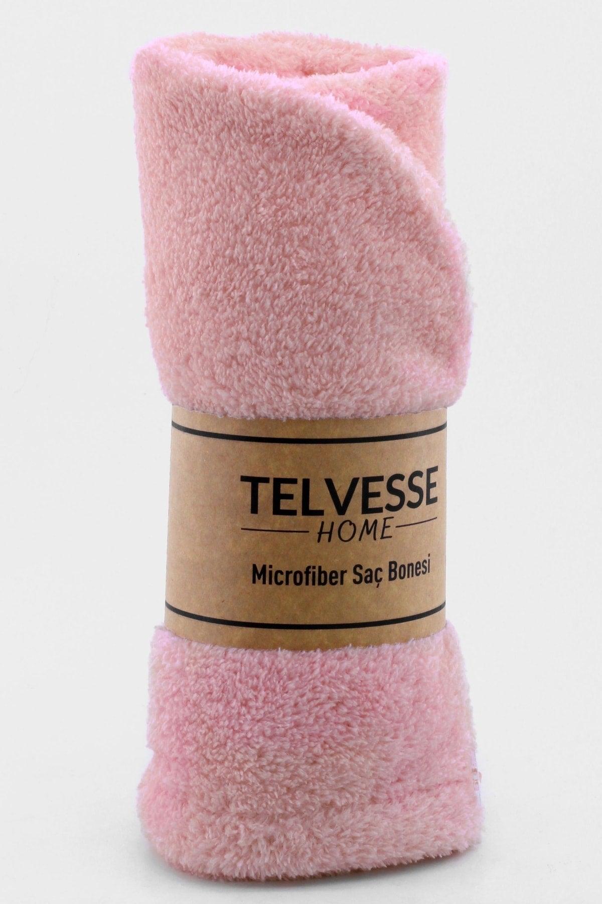 Thick Microfiber Hair Towel Beach Sea Pool Cap Drying Bath Hair Drying Head Towel Pink - Swordslife