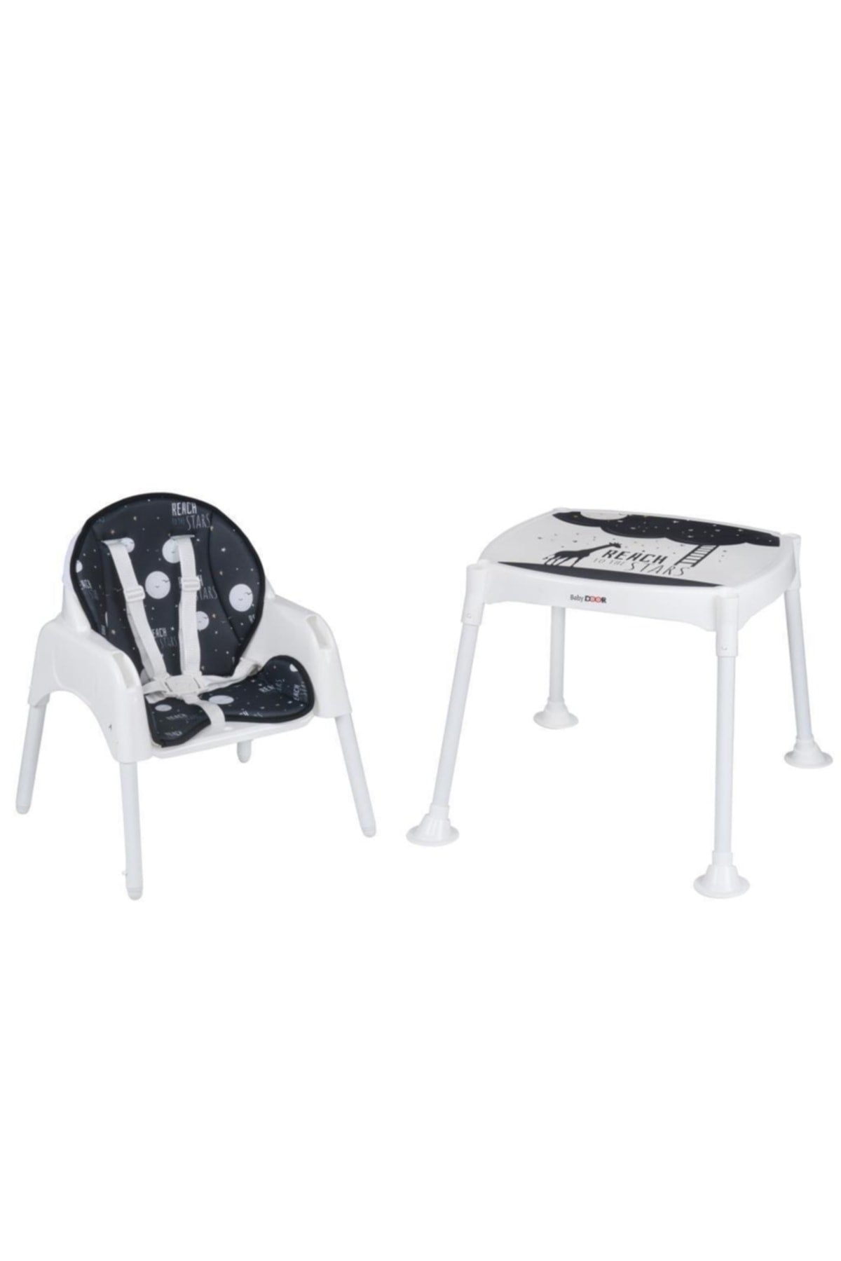 & Mama Star Working Table Padded Highchair 3 In 1