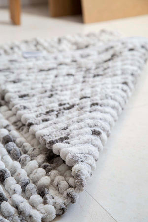 Ottova 100% Cotton Bath Mat Dark Gray 70x110 - Swordslife
