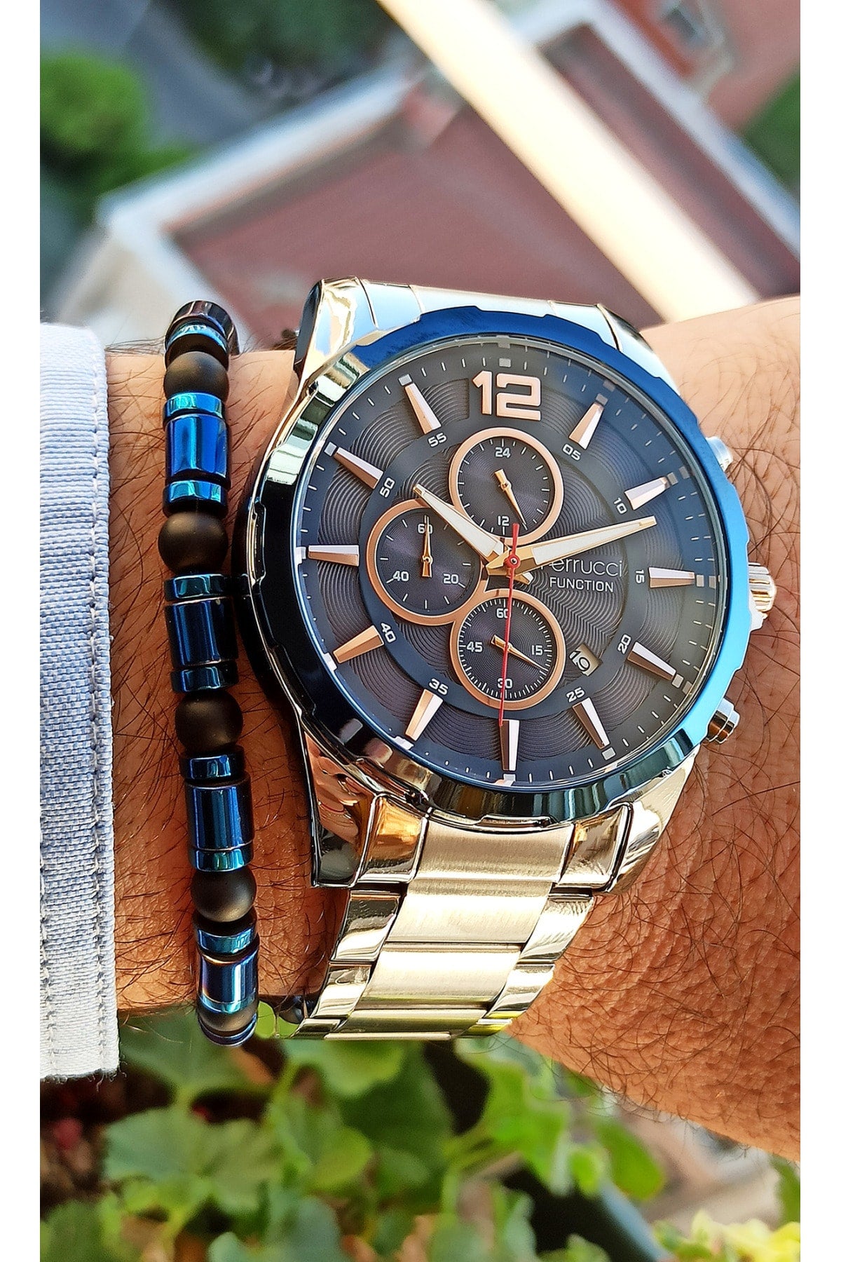 Functions Of Active Men'S Wristwatch+Wristband