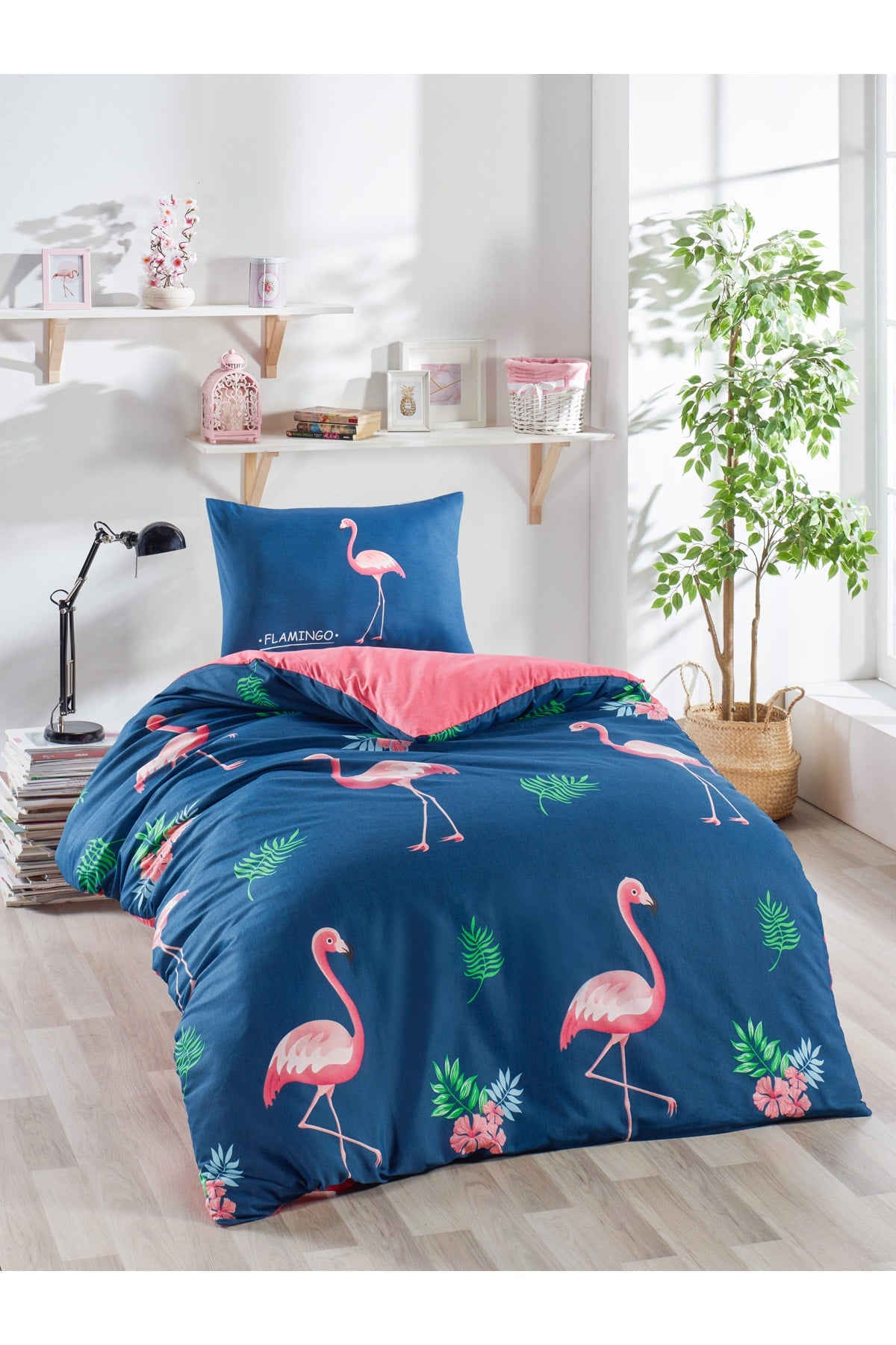 Junior Duvet Cover Set Single Bigfilamin Navy
