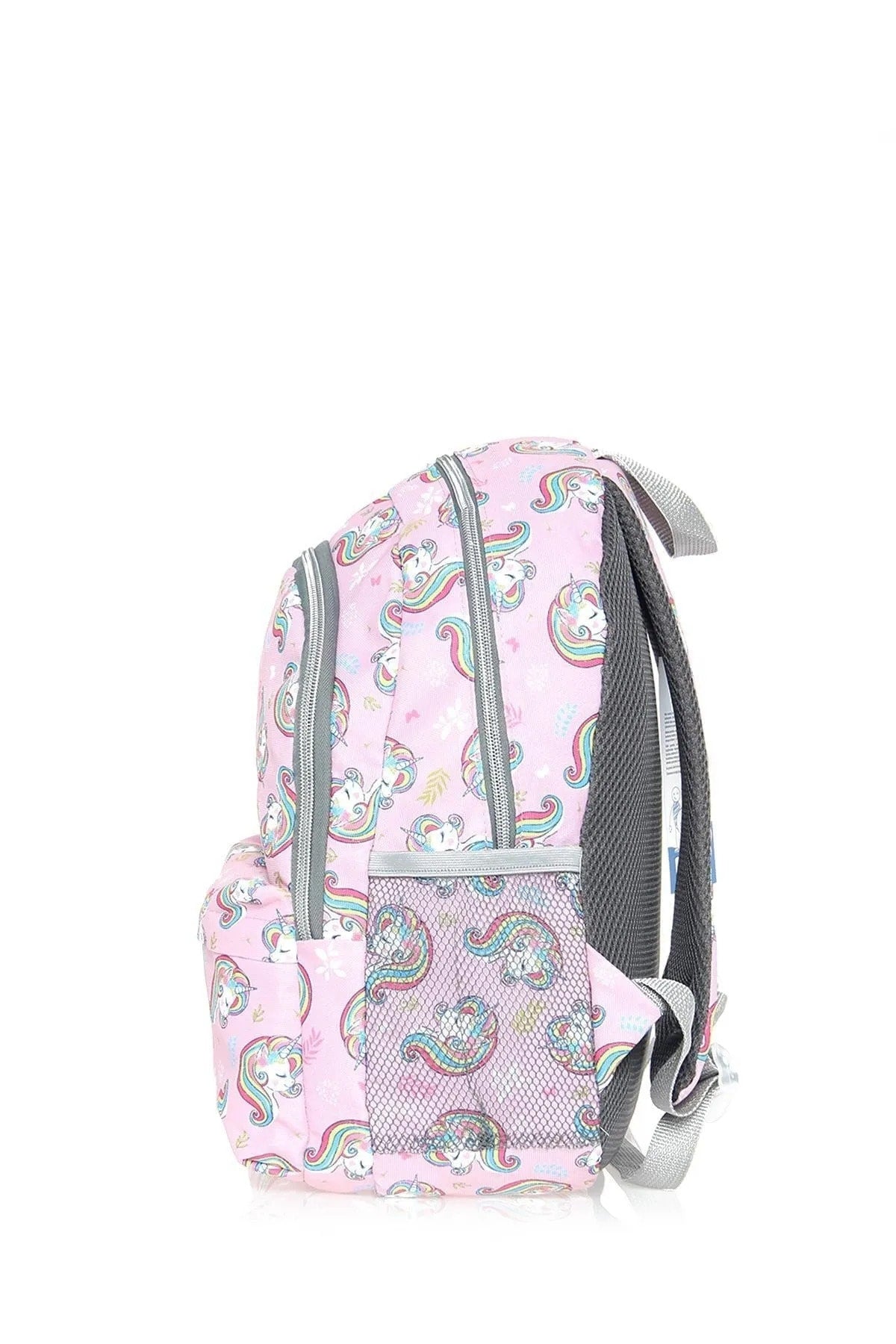 Pink Unicorn Patterned Triple Primary School Bag Set