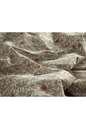 Pure Poppy Easy to Iron Single Duvet Cover Set 160x220 Cm Beige - Swordslife