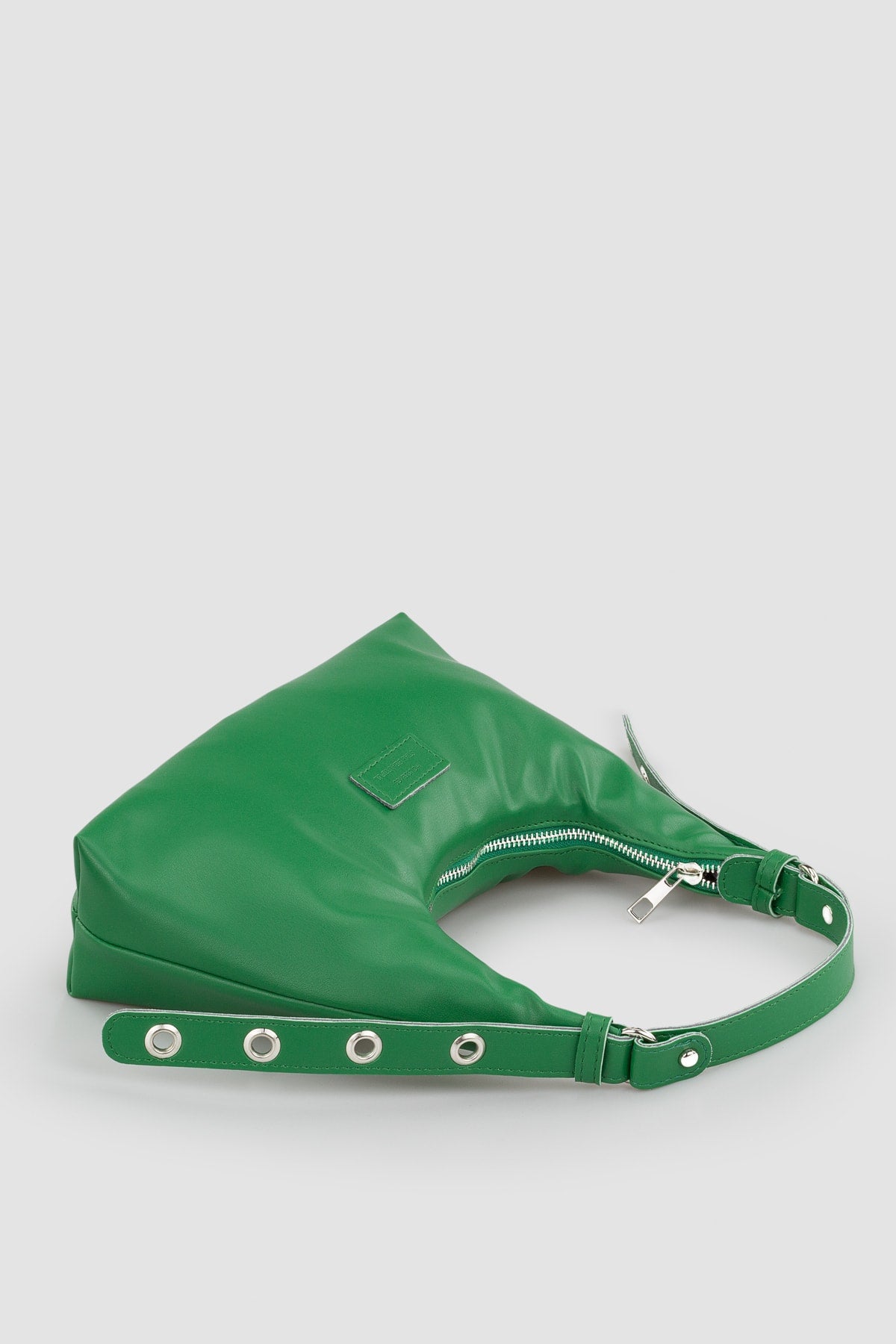 Women's Green Baguette Bag 205