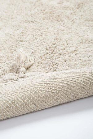 Lowell 100% Cotton Bath Mat Stone 100x100 - Swordslife
