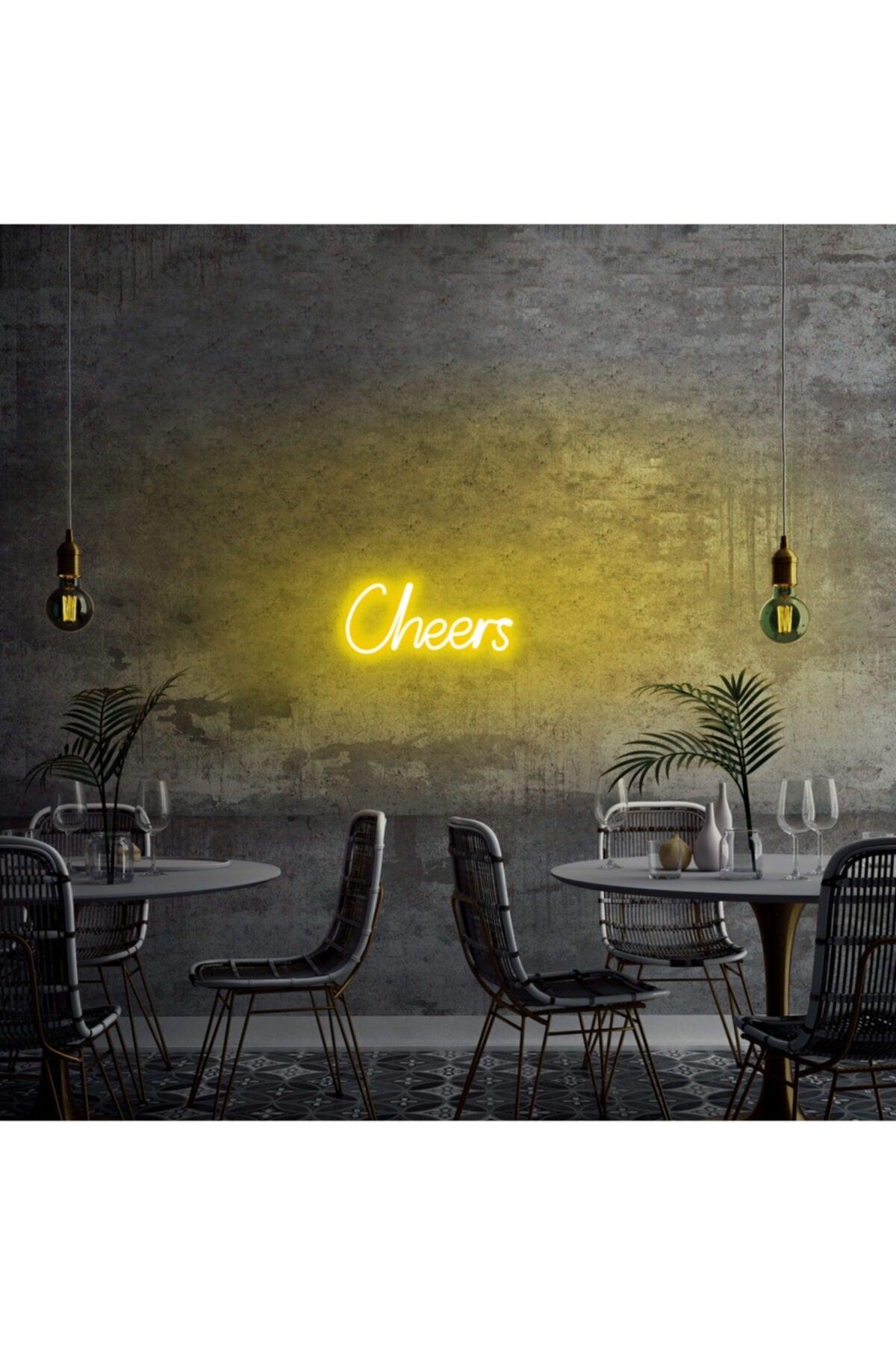 - Cheers - Led Decorative Wall Lighting Neon Graffiti Magic Led Messages -neongraph - Swordslife